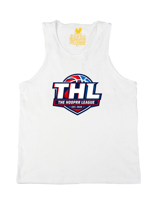 The Hooprr League Logo Tank Top