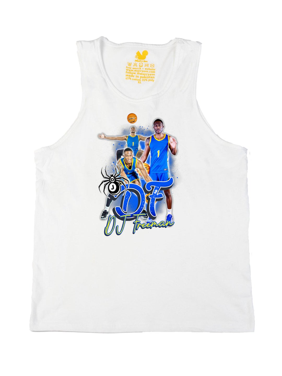 DJ Freeman Initials Tank Top