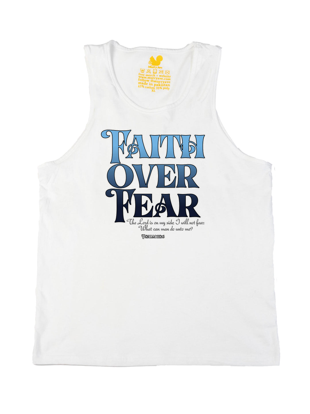 Faith over Fear Tank Top