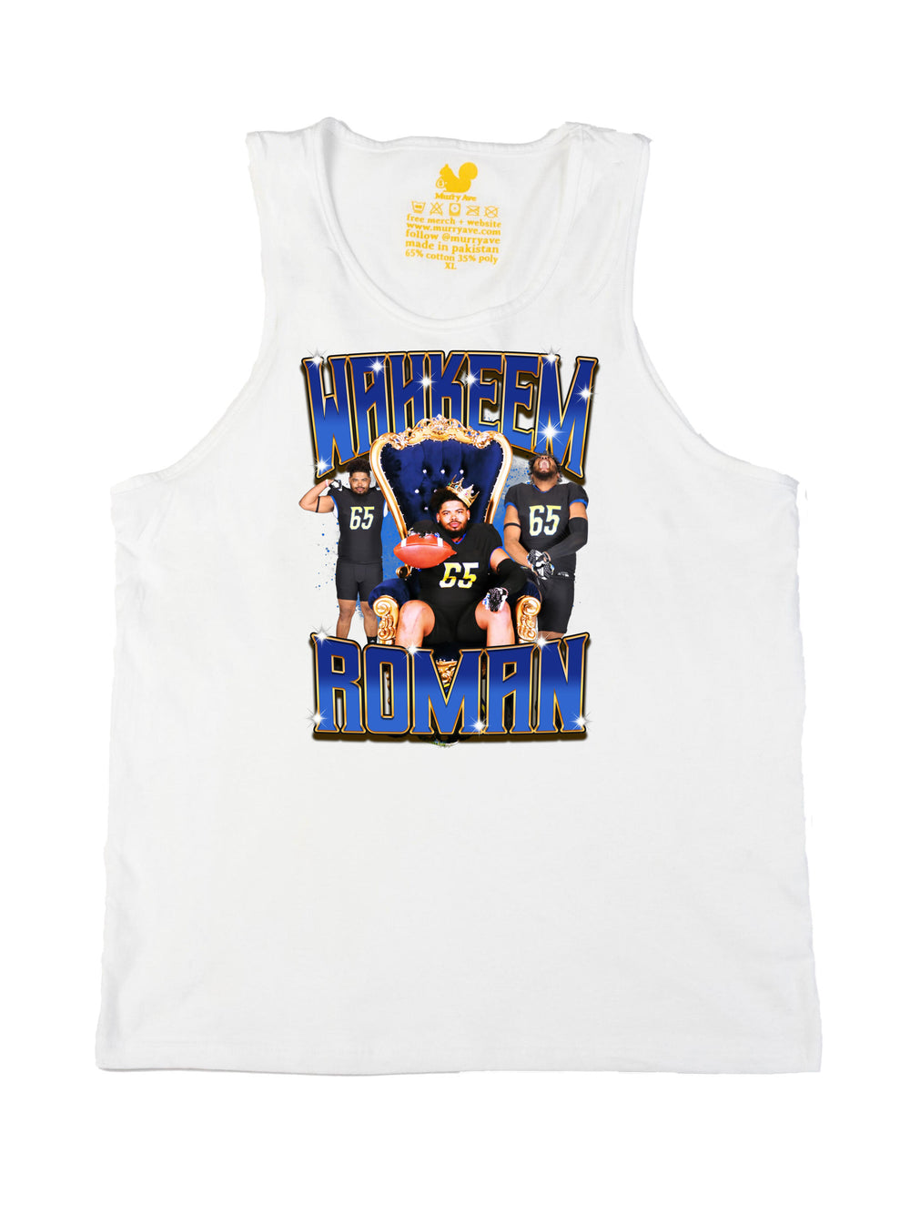 Wahkeem Roman Collage Tank Top