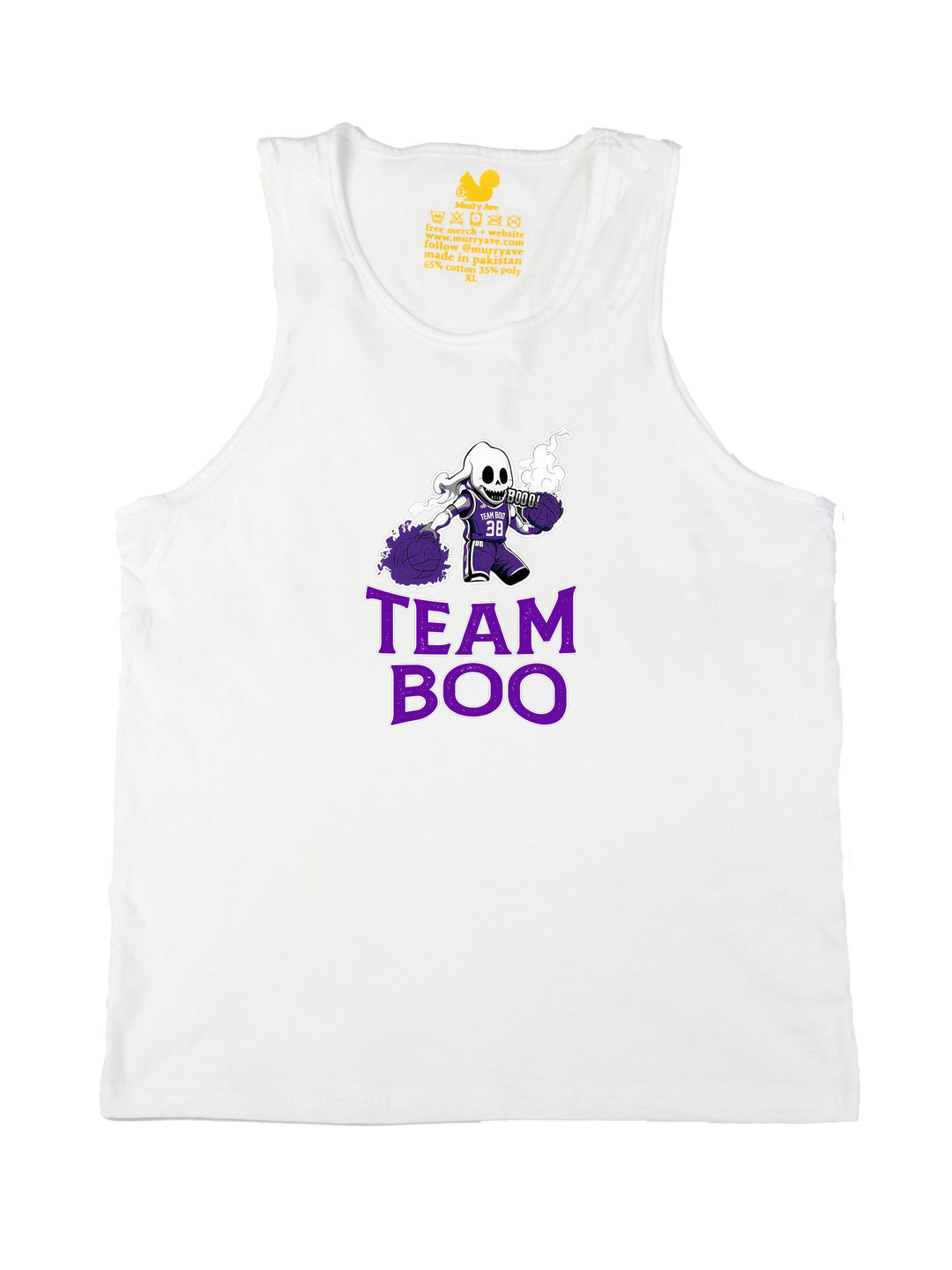 Team Boo Ghost Player Logo Tank Top