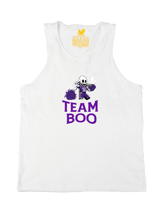 Team Boo Ghost Player Logo Tank Top