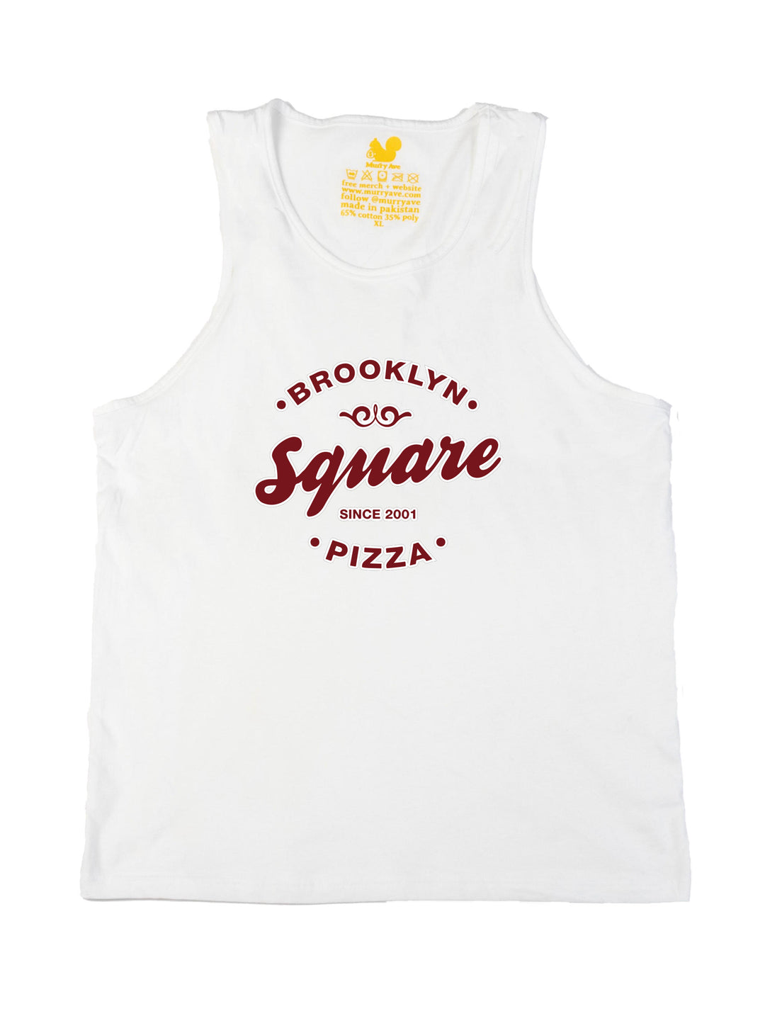 Brooklyn Square Pizza Logo Tank Top