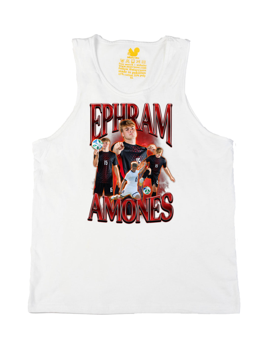 Ephram Amones Collage Tank Top