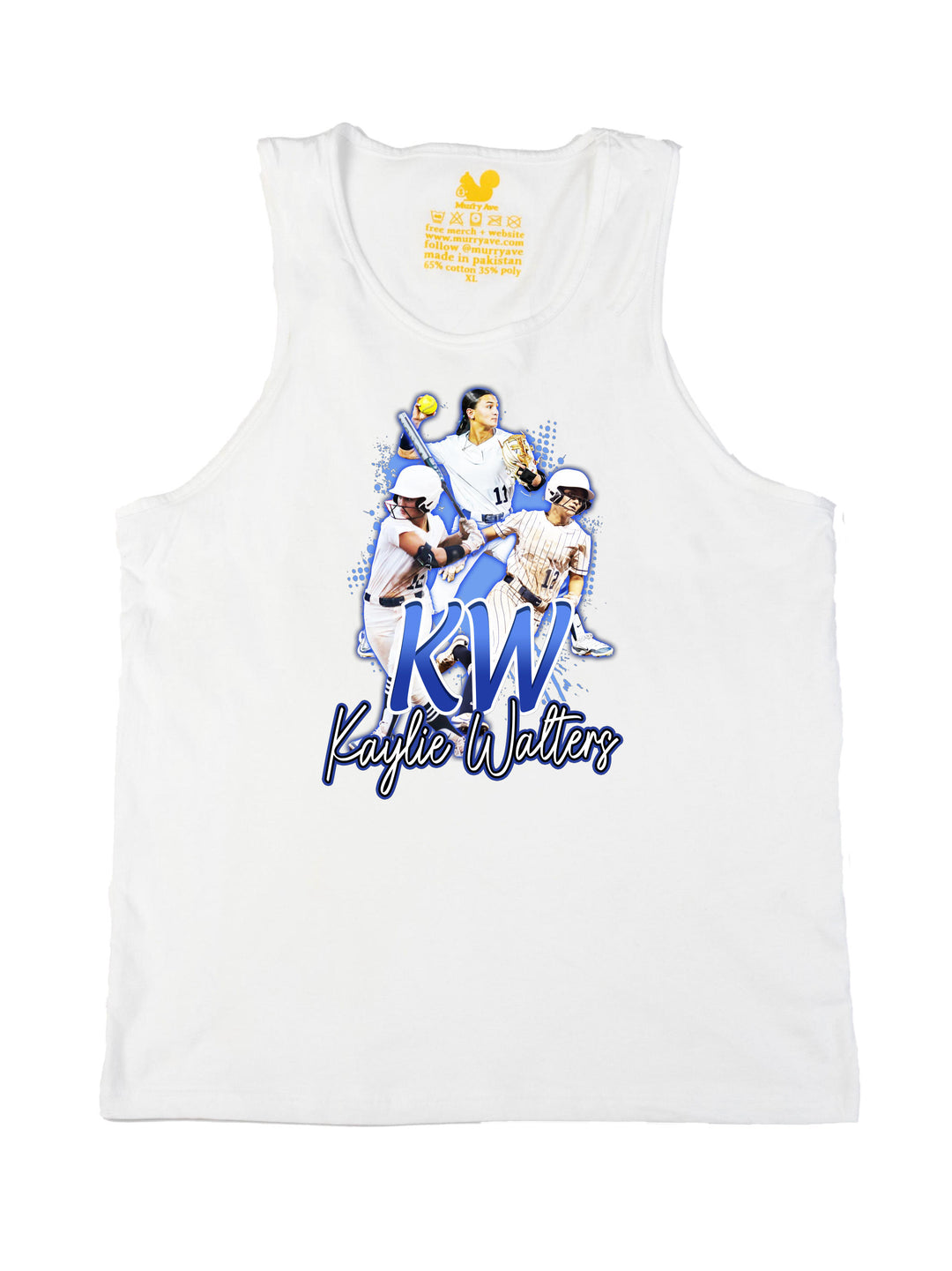 Kaylie Walters Initials Tank Top