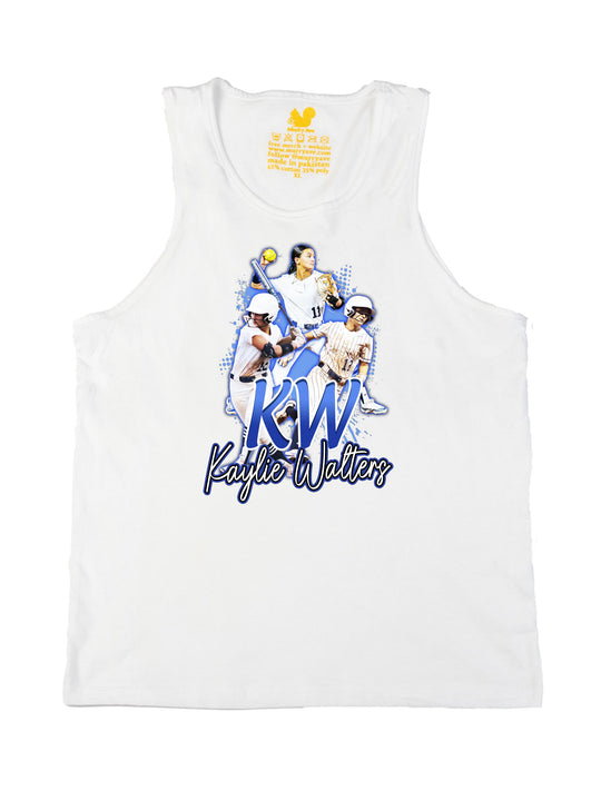 Kaylie Walters Initials Tank Top