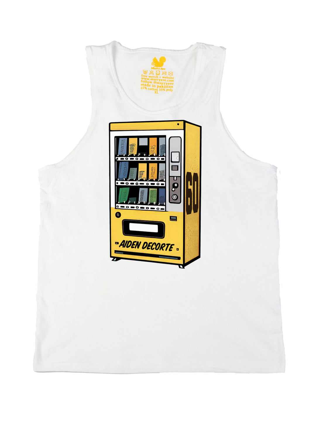 Aiden DeCorte Vending Machine Tank Top