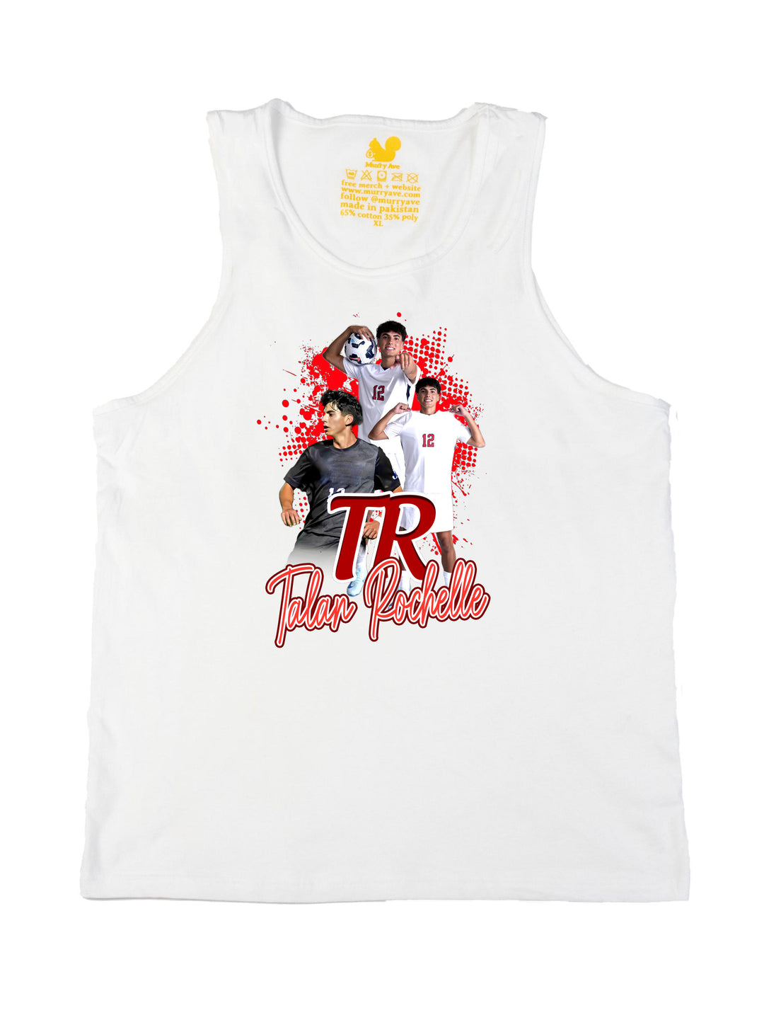 Talan Rochelle Initials Tank Top