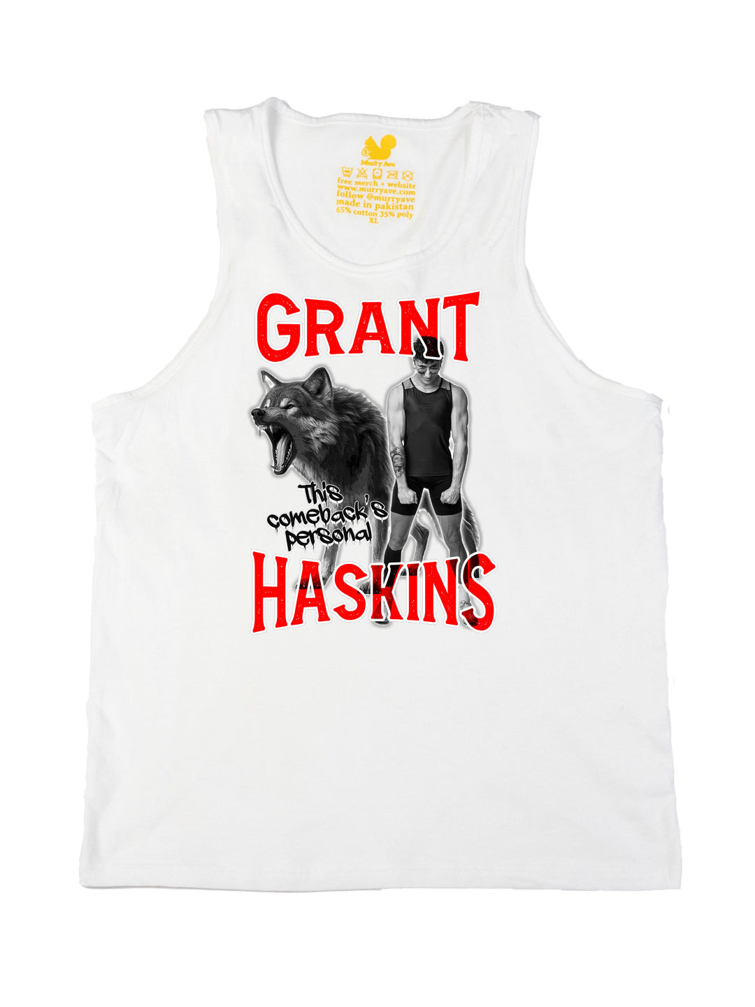 Grant Haskins Wolf Spirit Tank Top