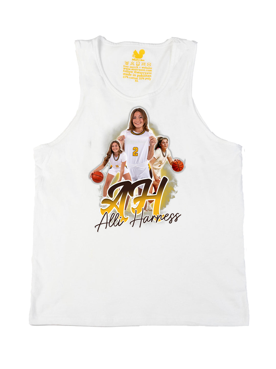 Allison Harness Initials Tank Top