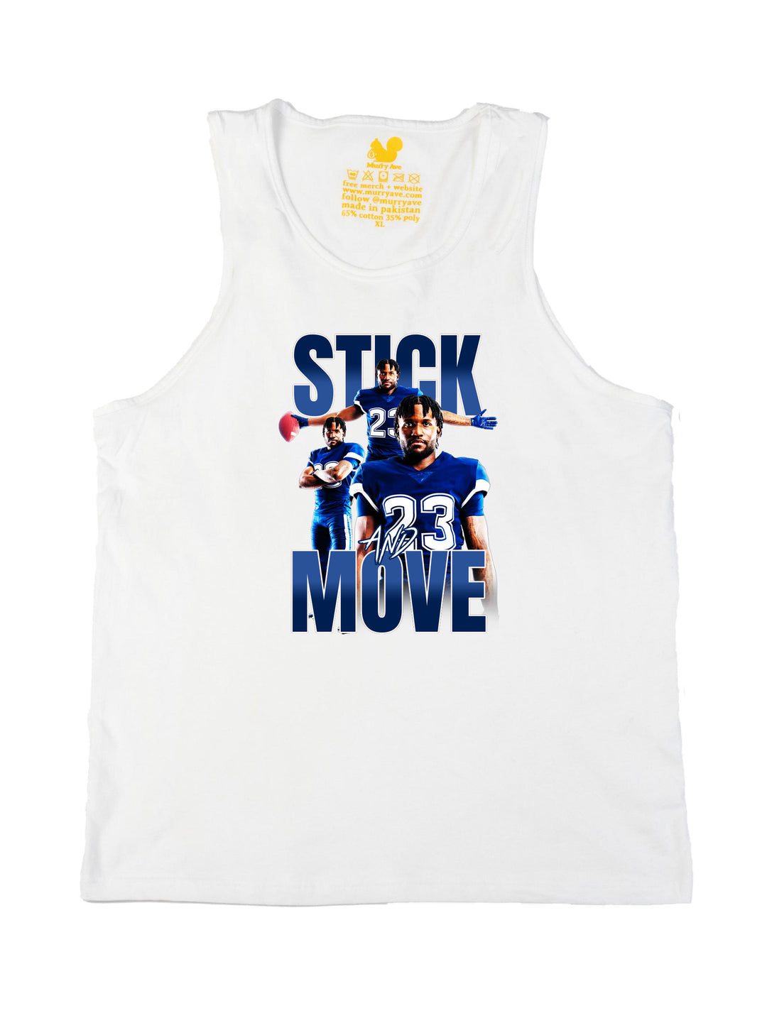 Malik Thomas Jr Collage Tank Top