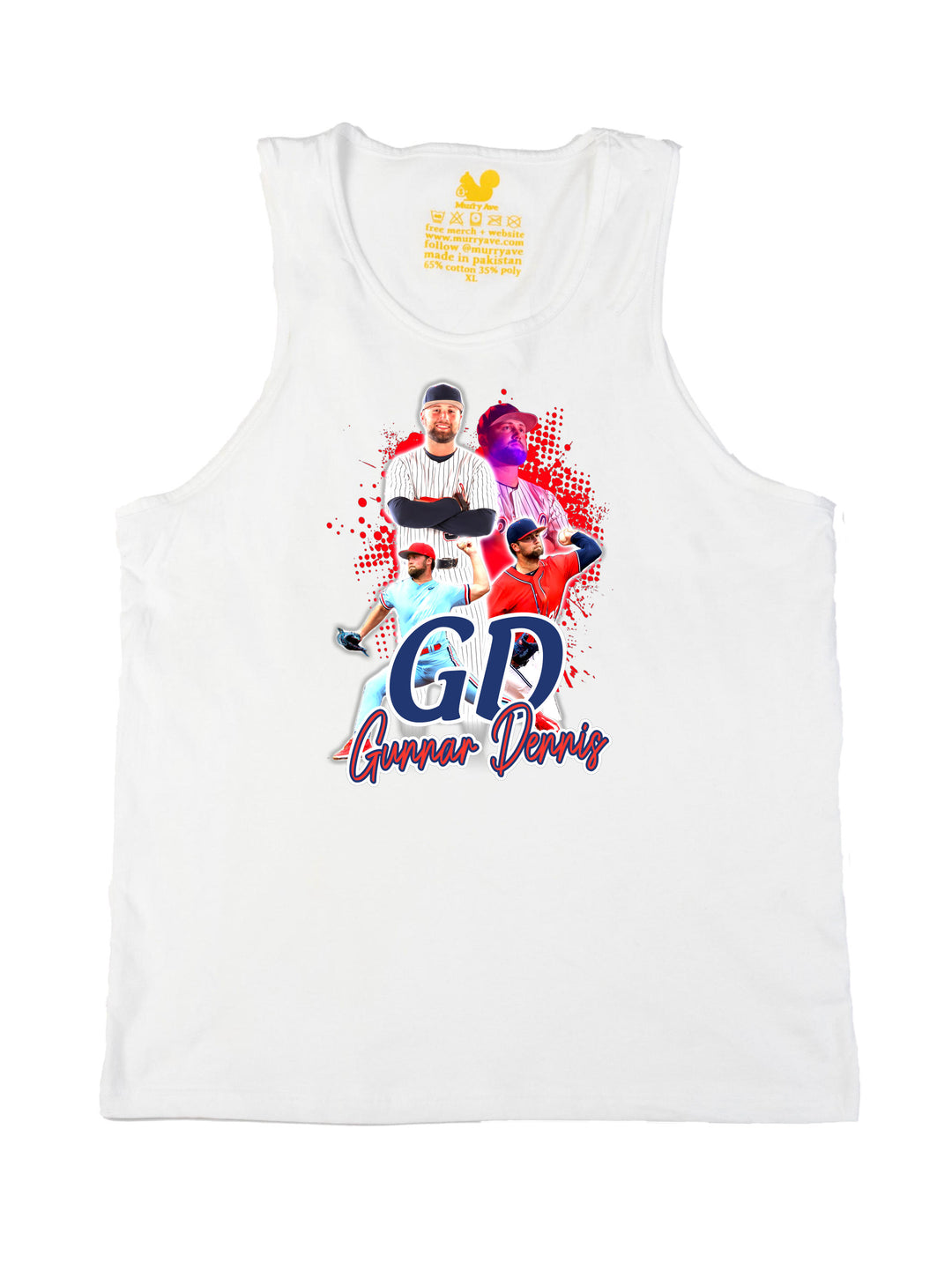 Gunnar Dennis Initials Tank Top