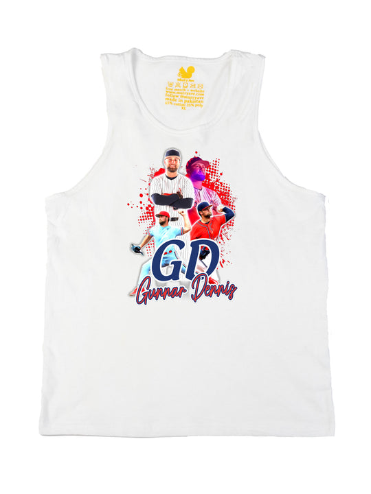 Gunnar Dennis Initials Tank Top