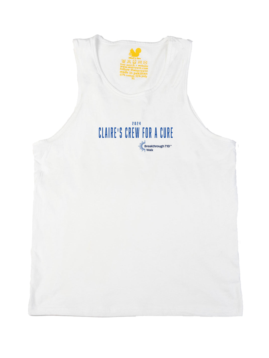 Claires Crew for a Cure Tank Top