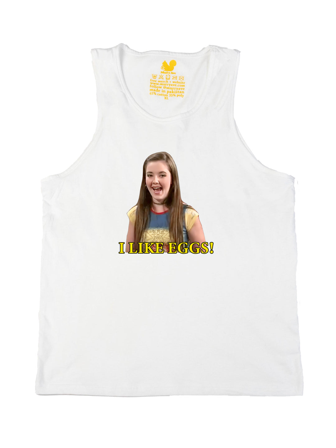 I like Eggs Logo Tank Top