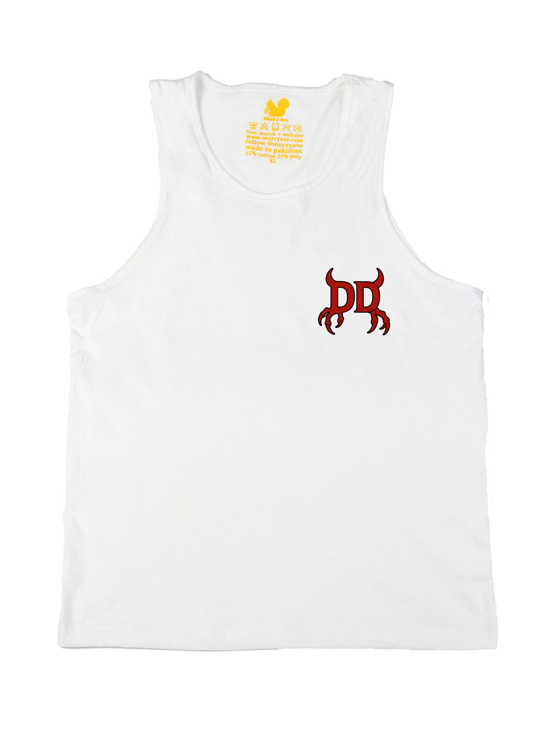 Dead Eyed Demon Red Pocket Tank Top