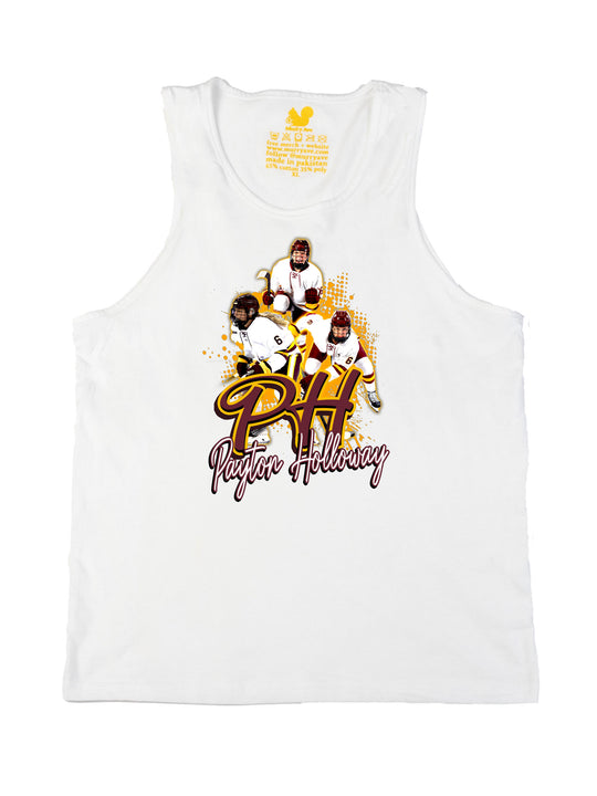 Payton Holloway Initials Tank Top