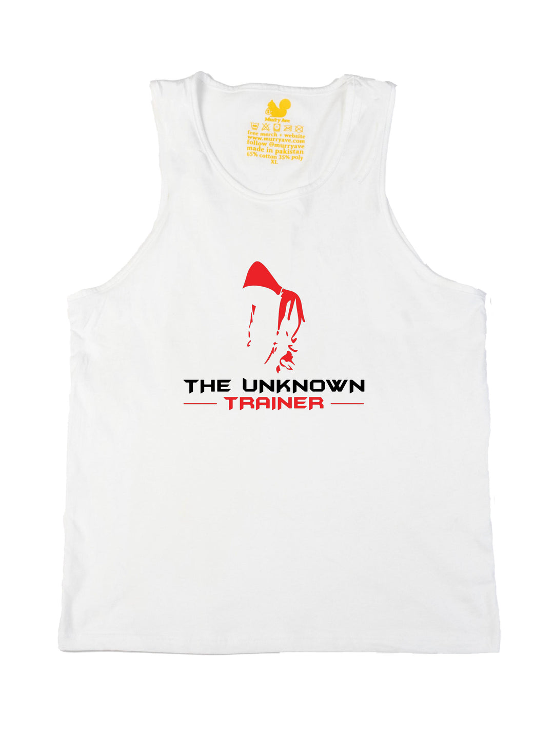 The Unknown Trainer Logo Black Tank Top