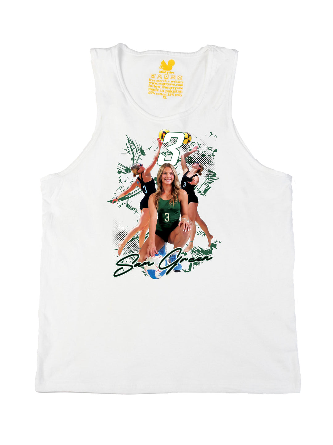Samantha Green Tank Top