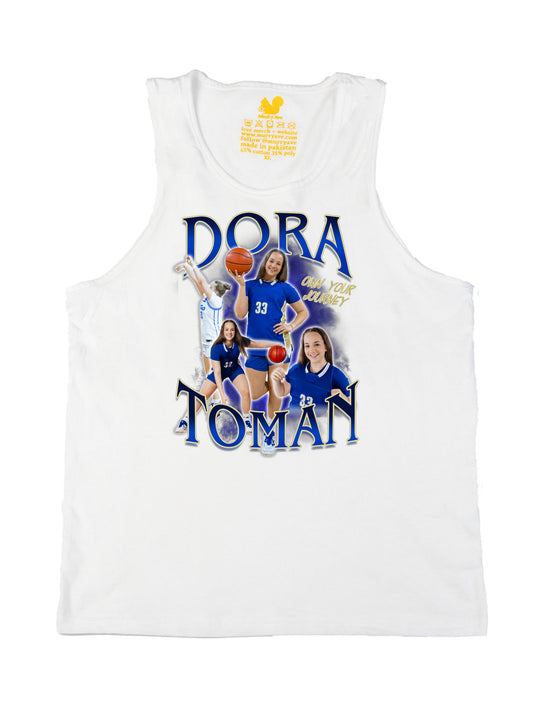 Dora Toman Collage Tank Top