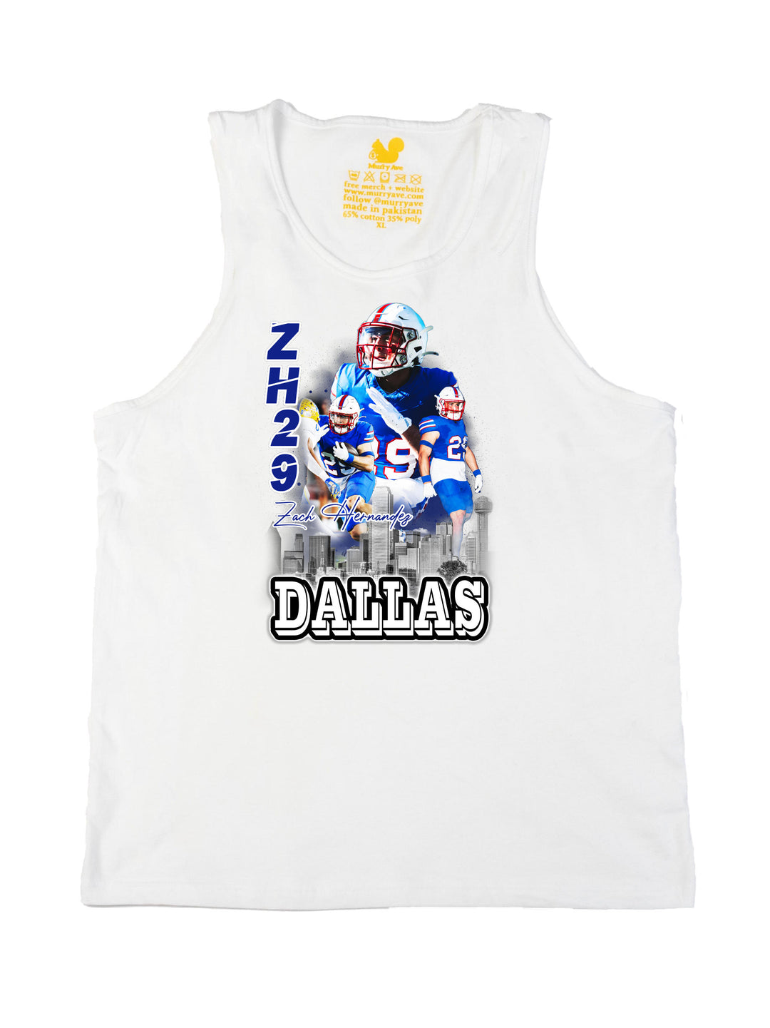 Zach Hernandez City Tank Top