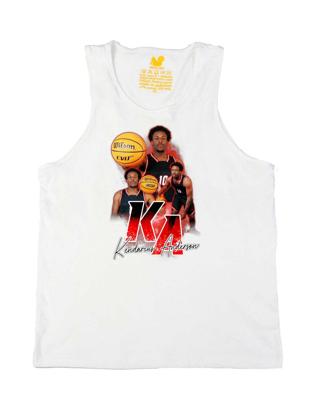 Kendarius Anderson Initials Tank Top