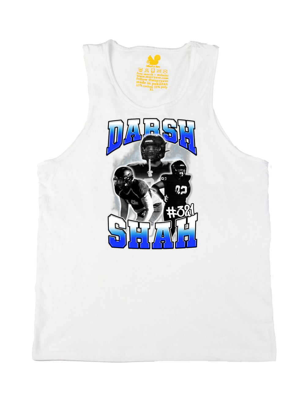 Darsh Shah Collage Tank Top
