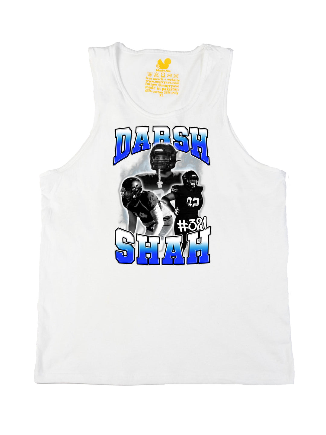 Darsh Shah Collage Tank Top