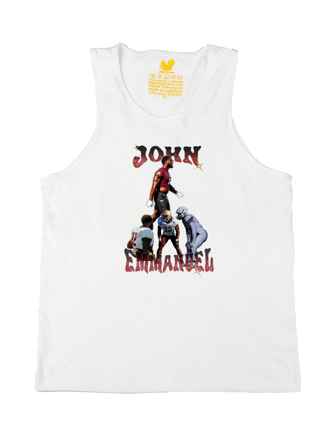 John Emmanuel Collage Tank Top