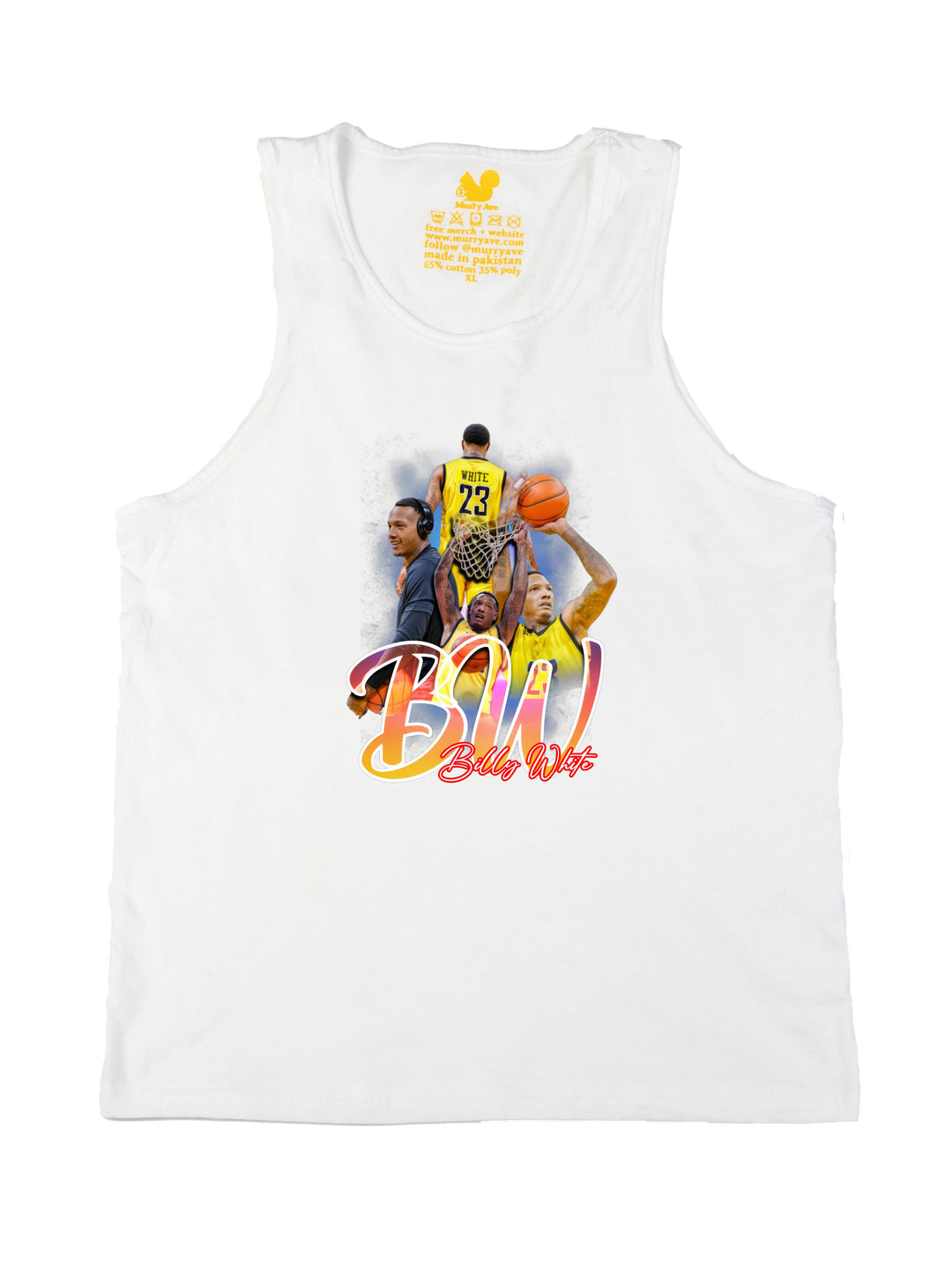 Billy White Tank Top