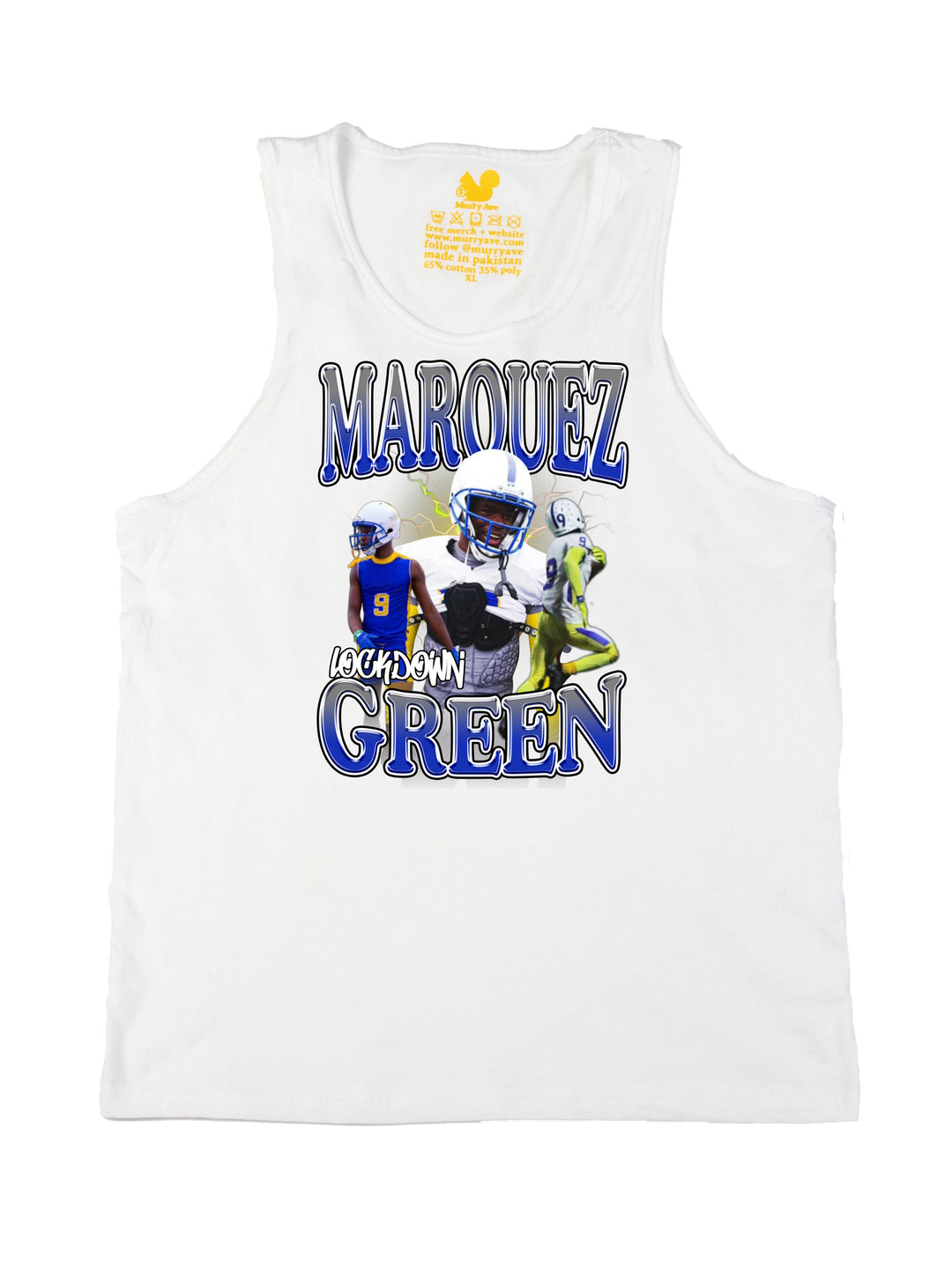 Marquez Green Tank Top