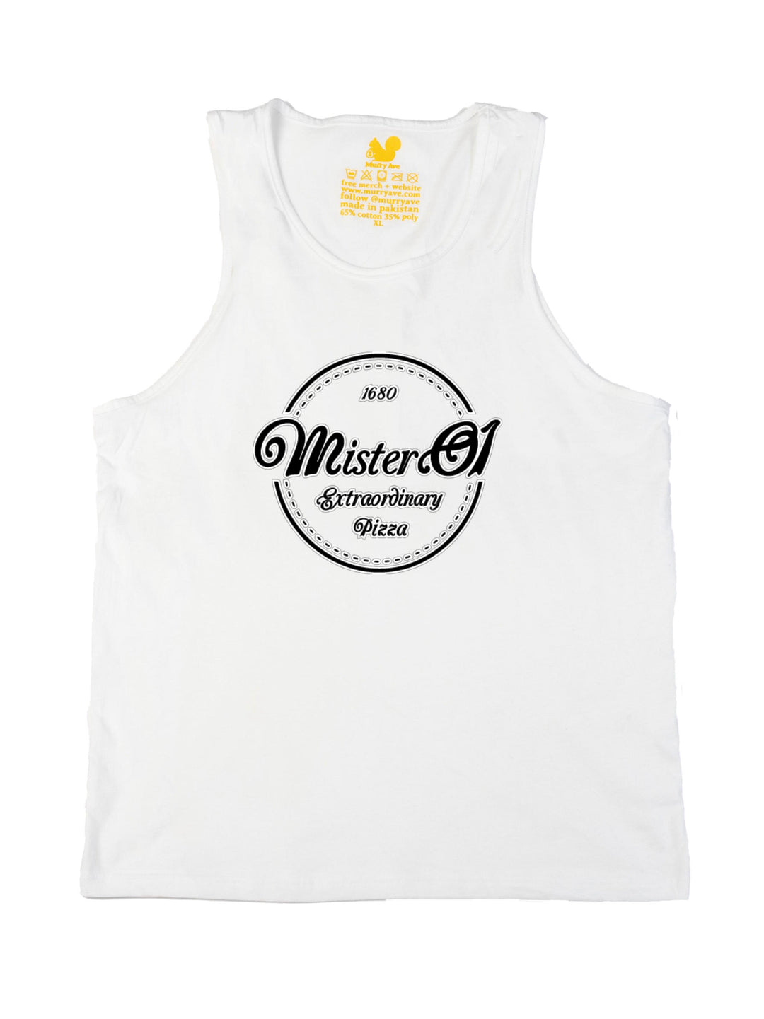 Mister 01 Extraordinary Pizza Tank Top