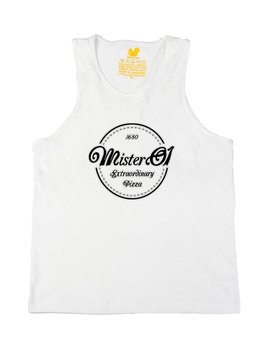 Mister 01 Extraordinary Pizza Tank Top