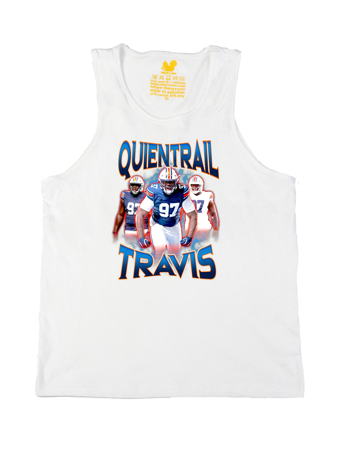 Quientrail Travis Collage Tank Top