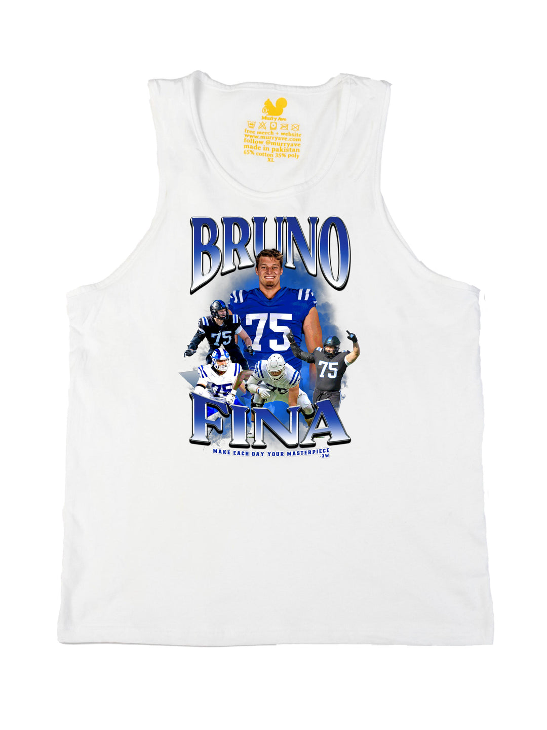Bruno Fina Collage Tank Top