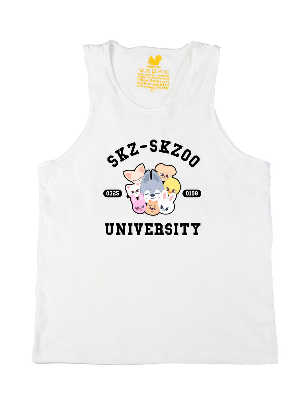 SKZOO University Tank Top
