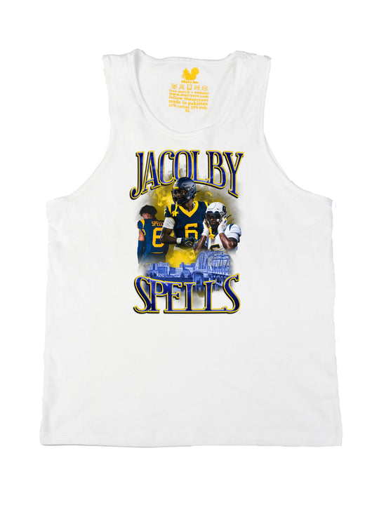 Jacolby Spells Collage Tank Top