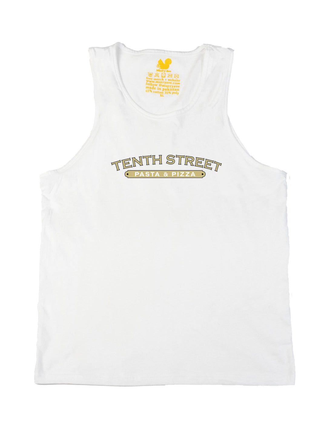Tenth Street Pasta and Pizza Logo Tank Top