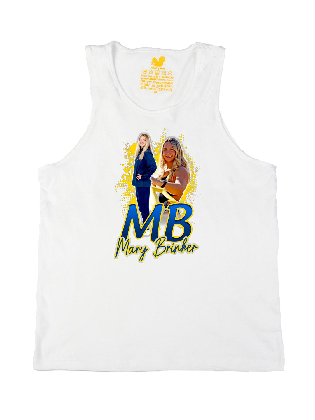 Mary Brinker Initials Tank Top