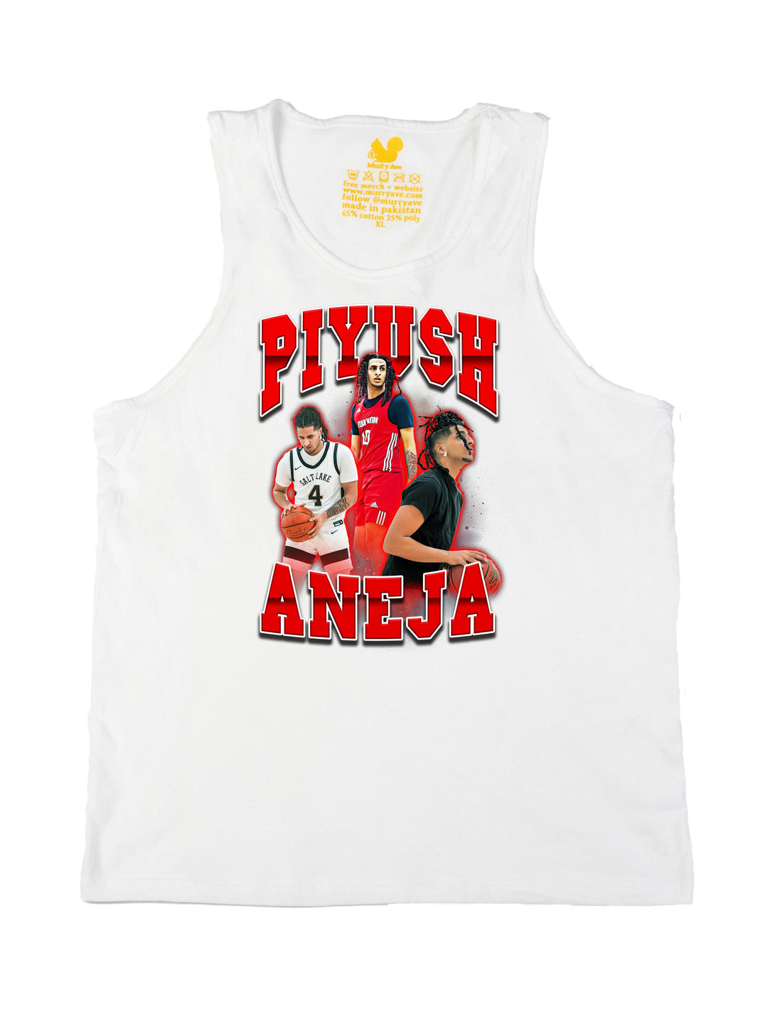 Piyush Aneja Collage Tank Top