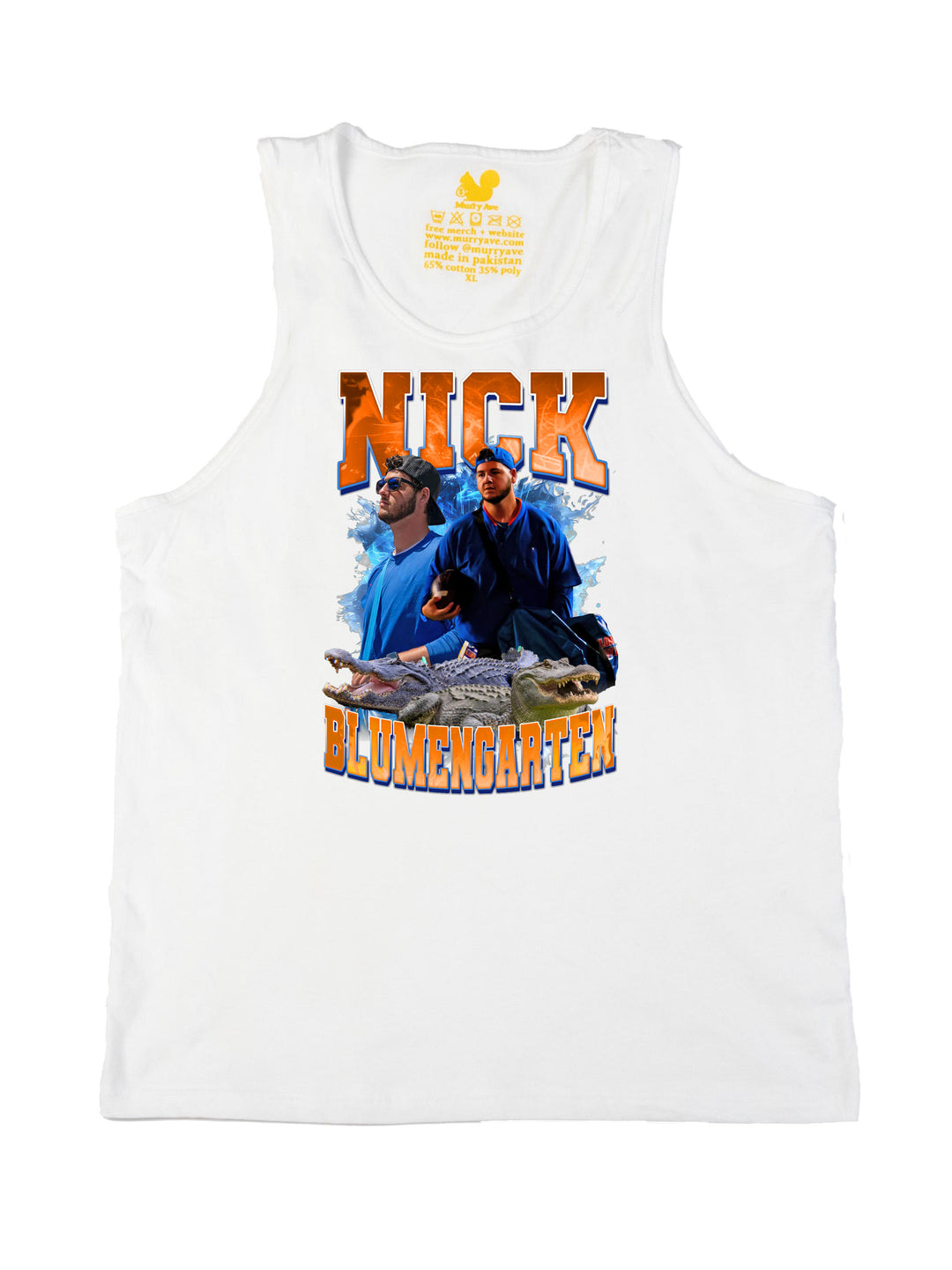 Nick Blumengarten Collage Tank Top