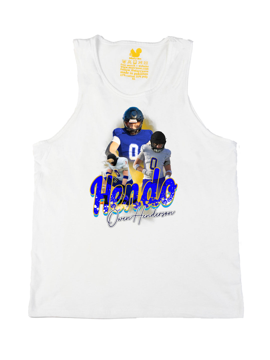 Owen Henderson Collage Tank Top