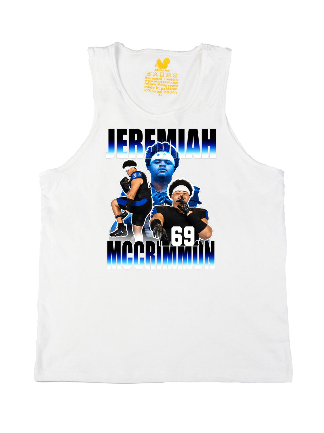 Jeremiah McCrimmon Collage Tank Top