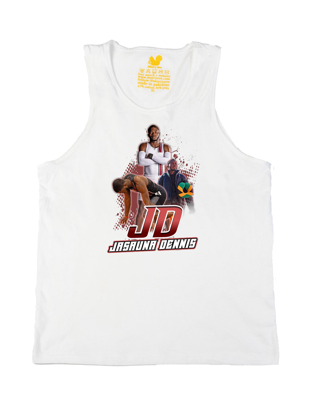 Jasauna Dennis Initials Tank Top