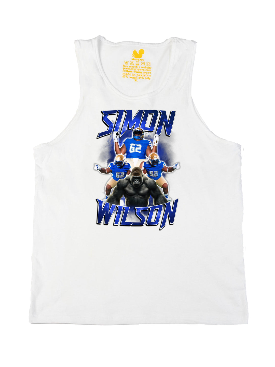 Simon Wilson Collage Tank Top