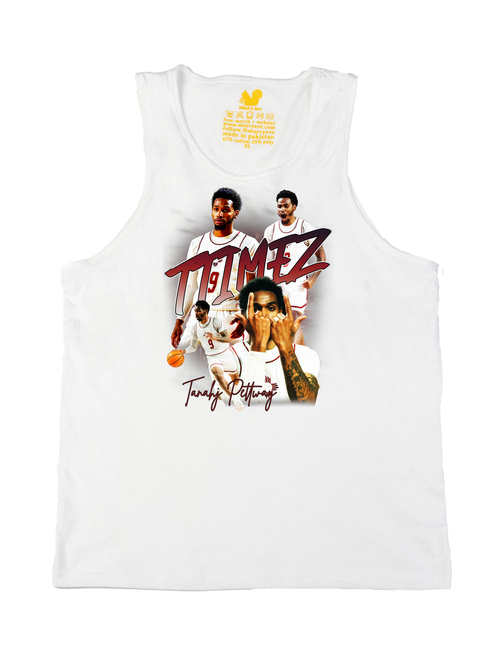 Tanahj Pettway Collage Tank Top