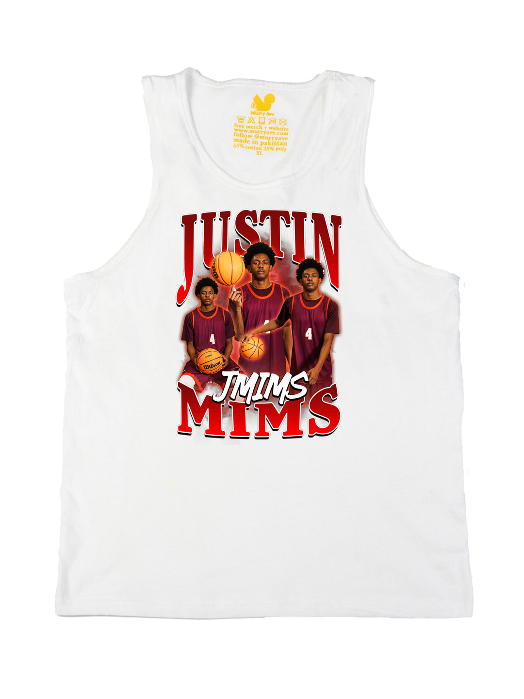 Justin Mims Collage Tank Top