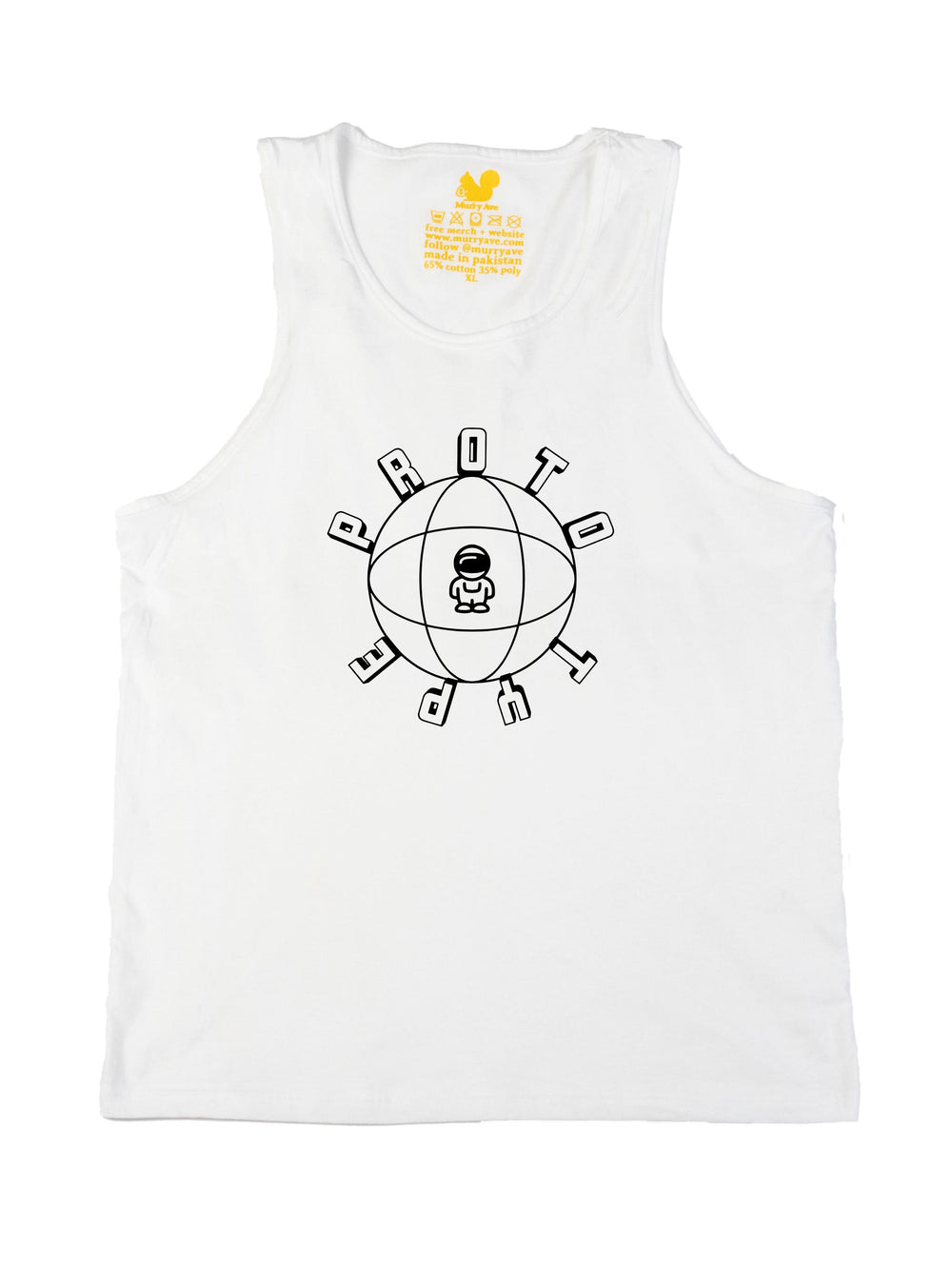 Prototype Logo Black Tank Top
