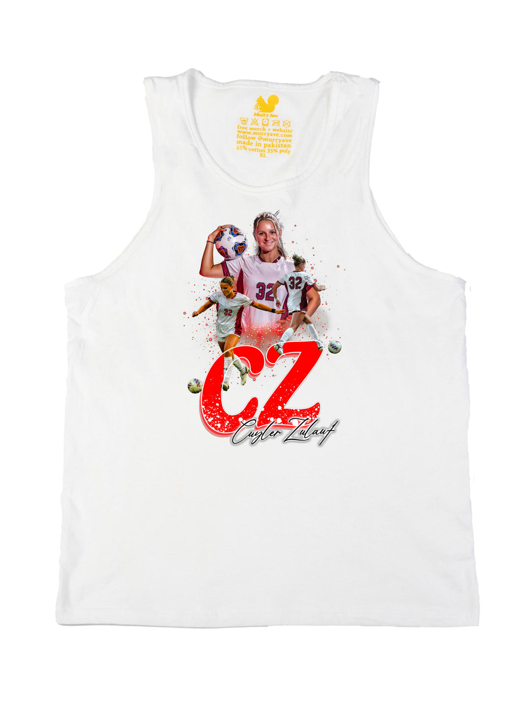 Cuyler Zulauf Initials Tank Top