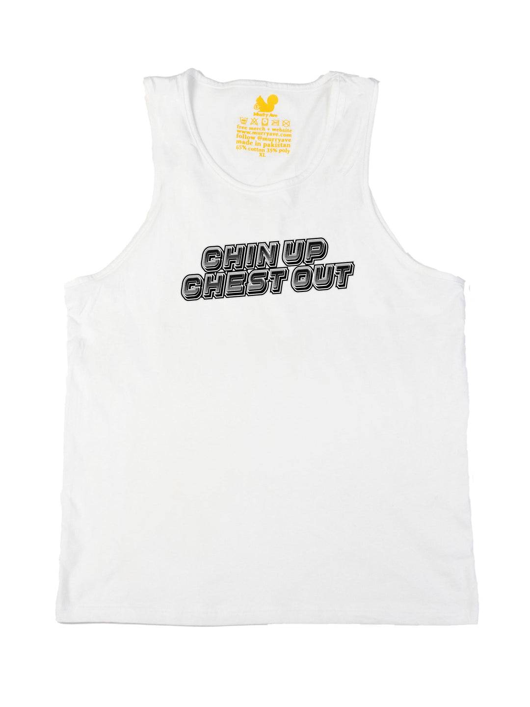 Chin Up Chest Out Tank Top
